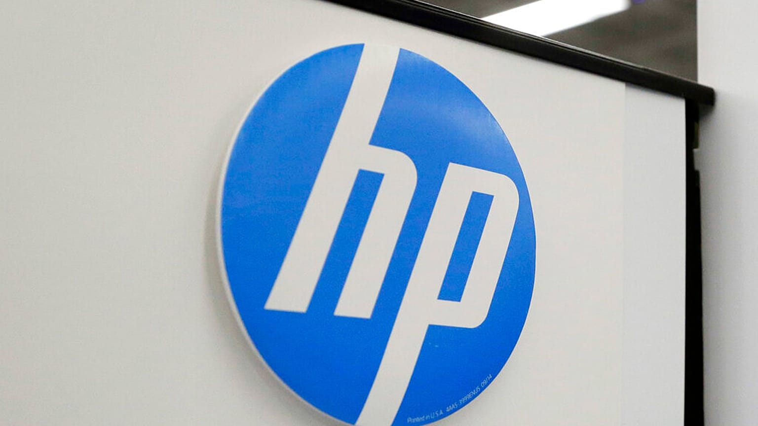 In this May 24, 2016, file photo, Hewlett-Packard products are on display at a store in North Andover, Mass.