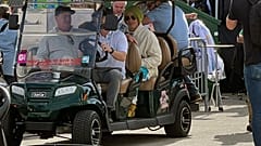 Brad Pitt új filmje forgatásán Floridában 2024. januárjában