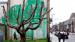 La nuova opera di Banksy apparsa a Londra
