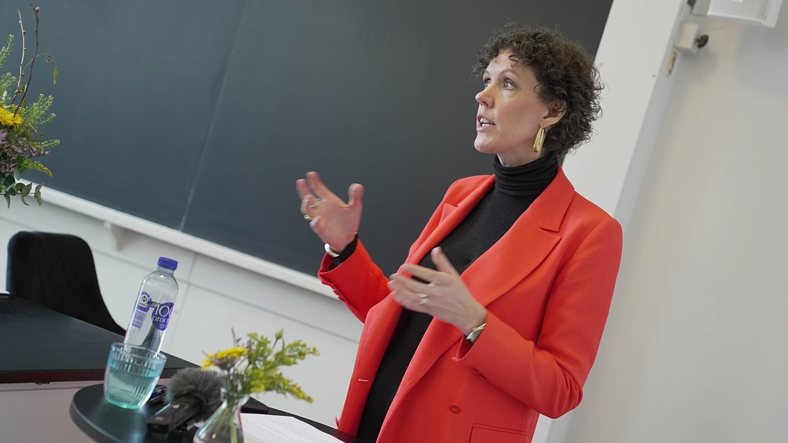 Anne Marie Engtoft Meldgaard, Denmark’s tech ambassador, at their strategy launch on March 14.  
