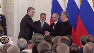 El presidente ruso, Vladímir Putin celebra los diez años de la anexión de Crimea