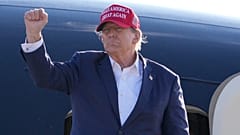 Donald Trump en campagne à Vandalia, en Ohio, dimanche 16 mars 2024.