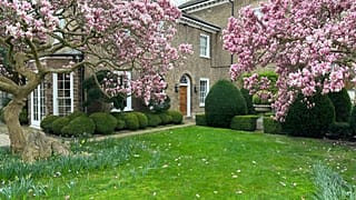 This undated handout image shows the house known as the Garden Lodge in London, where rock star Freddie Mercury's lived the final decade of his life.