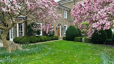 This undated handout image shows the house known as the Garden Lodge in London, where rock star Freddie Mercury's lived the final decade of his life.