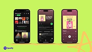 Spotify as displayed on the app