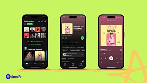 Spotify as displayed on the app