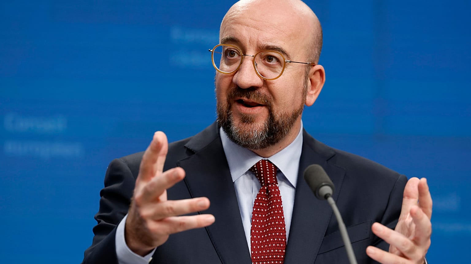 Charles Michel, presidente del Consejo Europeo