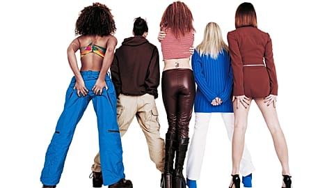 'Spice Girls, From Behind', Big Issue, 1997.