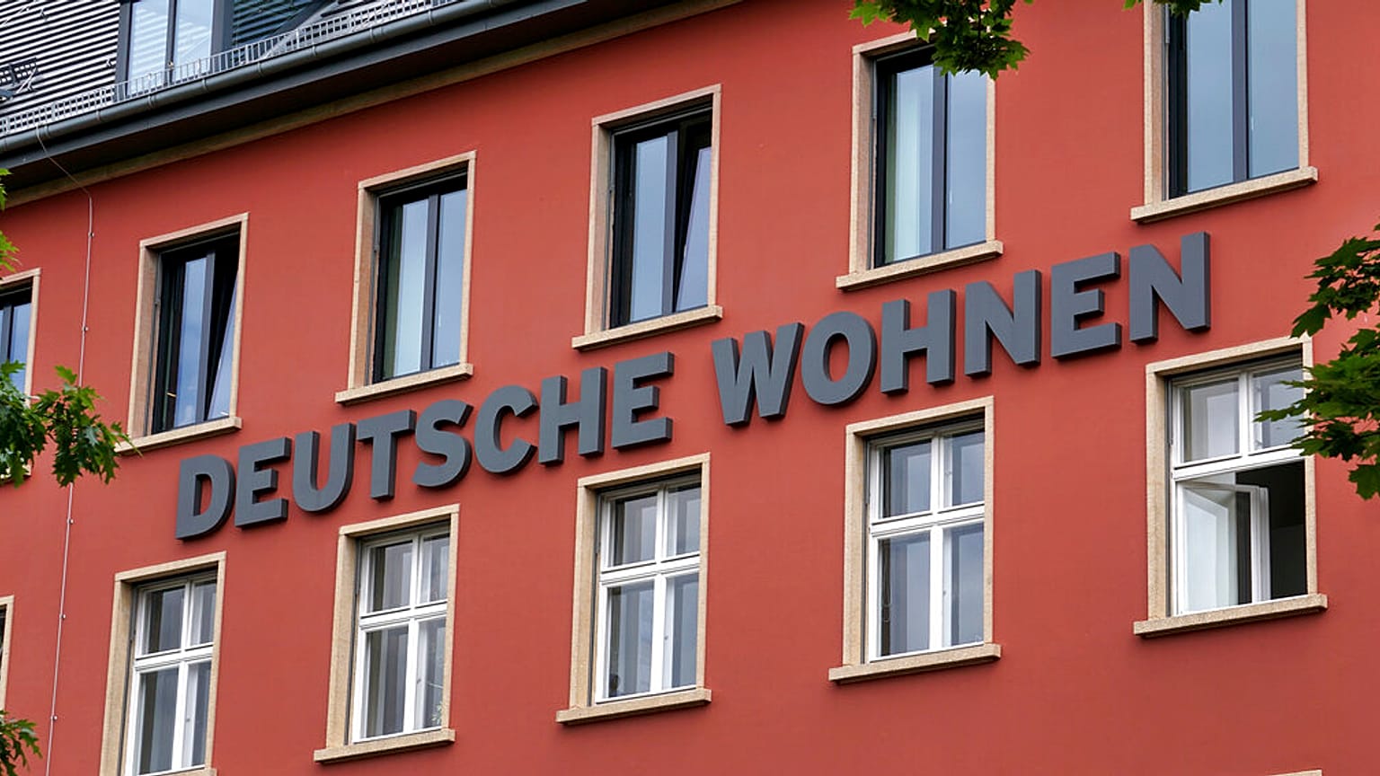Exterior view of the hedaquarters of the 'Deutsche Wohnen' real estate company in Berlin, Germany, Friday, June 5, 2020.
