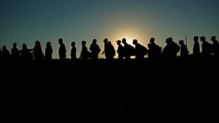Illegális határátlépők az amerikai-mexikói határon 