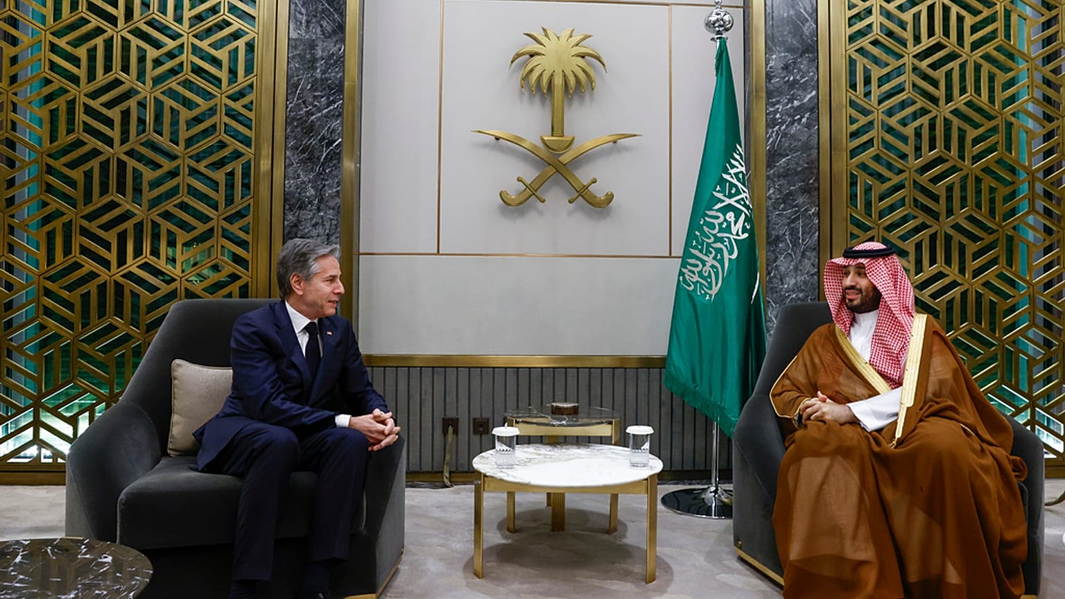 Blinken Veliaht Prens Muhammed bin Selman'la görüştü