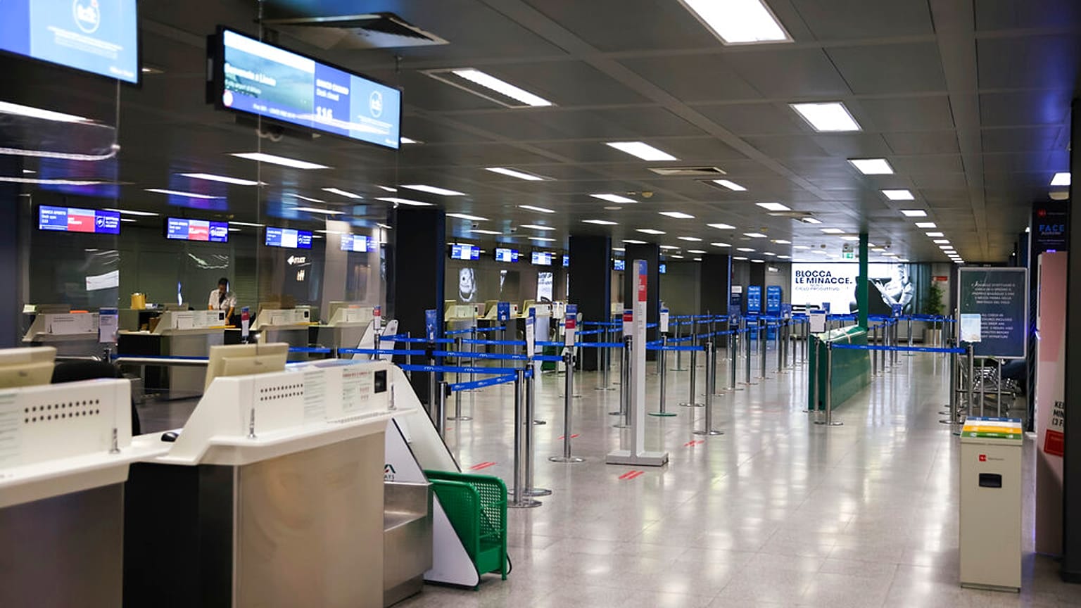 aeropuerto en Italia