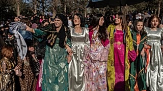 أكراد العراق يحتفلون بعيد النوروز، رأس السنة الفارسية الجديدة، في السليمانية