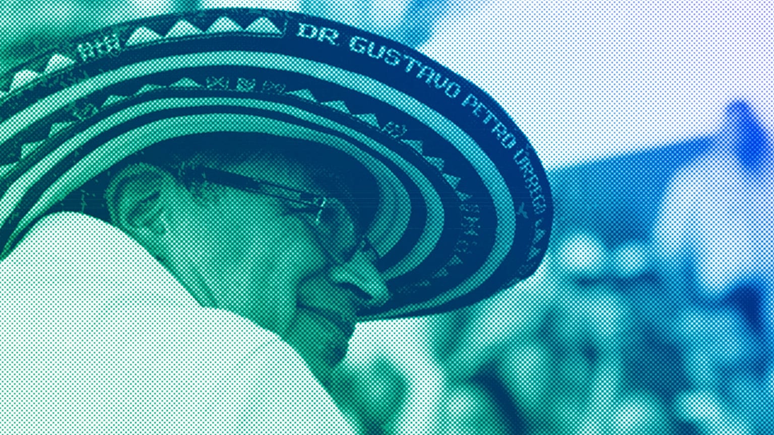 El Presidente de Colombia, Gustavo Petro