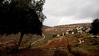 İsrail işgali altındaki Batı Şeria'da bir Yahudi yerleşim yeri