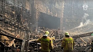 A Krókusz Városi Csarnok szombatra teljesen leégett