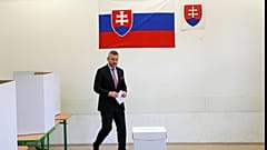 El candidato presidencial Peter Pellegrini