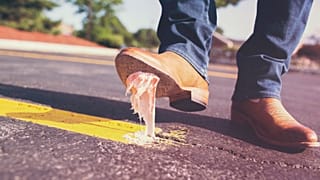 آدامسی جویده‌شده (عکس تزئینی است)