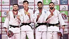 1. ARBUZOV Timur (AIN) 2. BOLTABOEV Sharofiddin (UZB) 3. MUKI Sagi (ISR) 3. TATALASHVILI Nugzari (UAE)