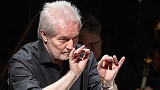 Eötvös Péter 2022-ben a Bartók Béla Nemzeti Hangversenyteremben