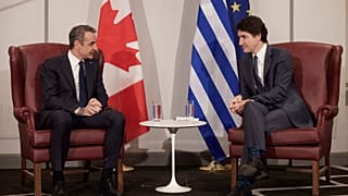 Κυριάκος Μητσοτάκης και Τζάστιν Τριντό