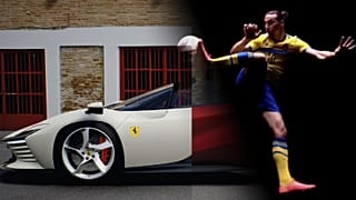 Zlatan Ibrahimović egyik születésnapi ajándékával