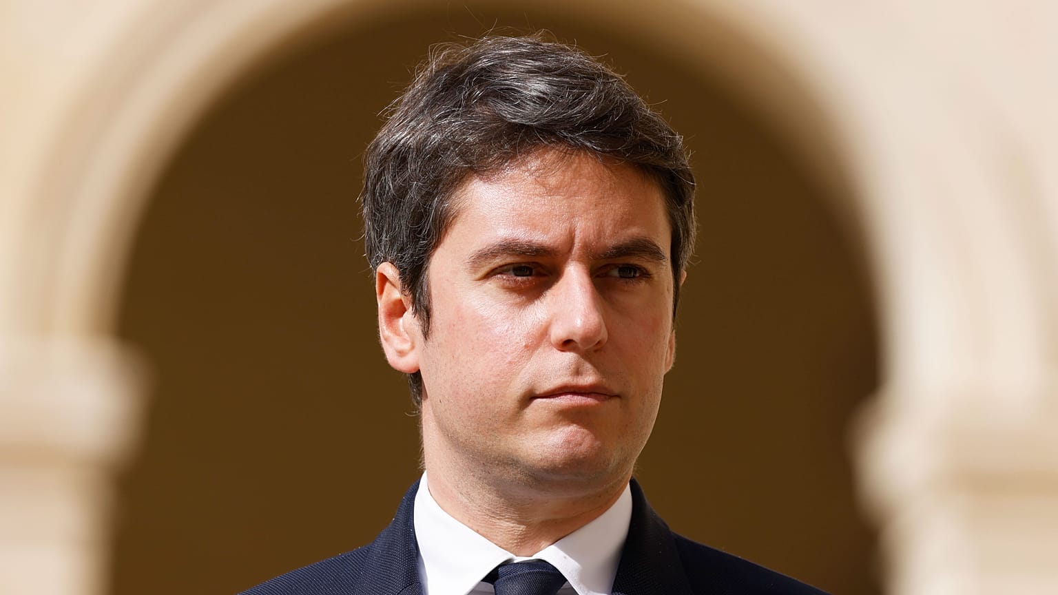 Gabriel Attal, francia miniszterelnök Párizsban, 2024. március 20-án. 