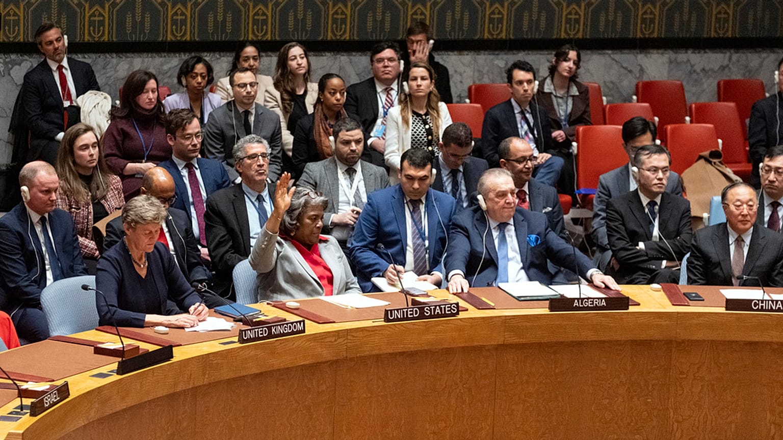 La représentante des Etats-Unis s'est abstenue lors du vote.