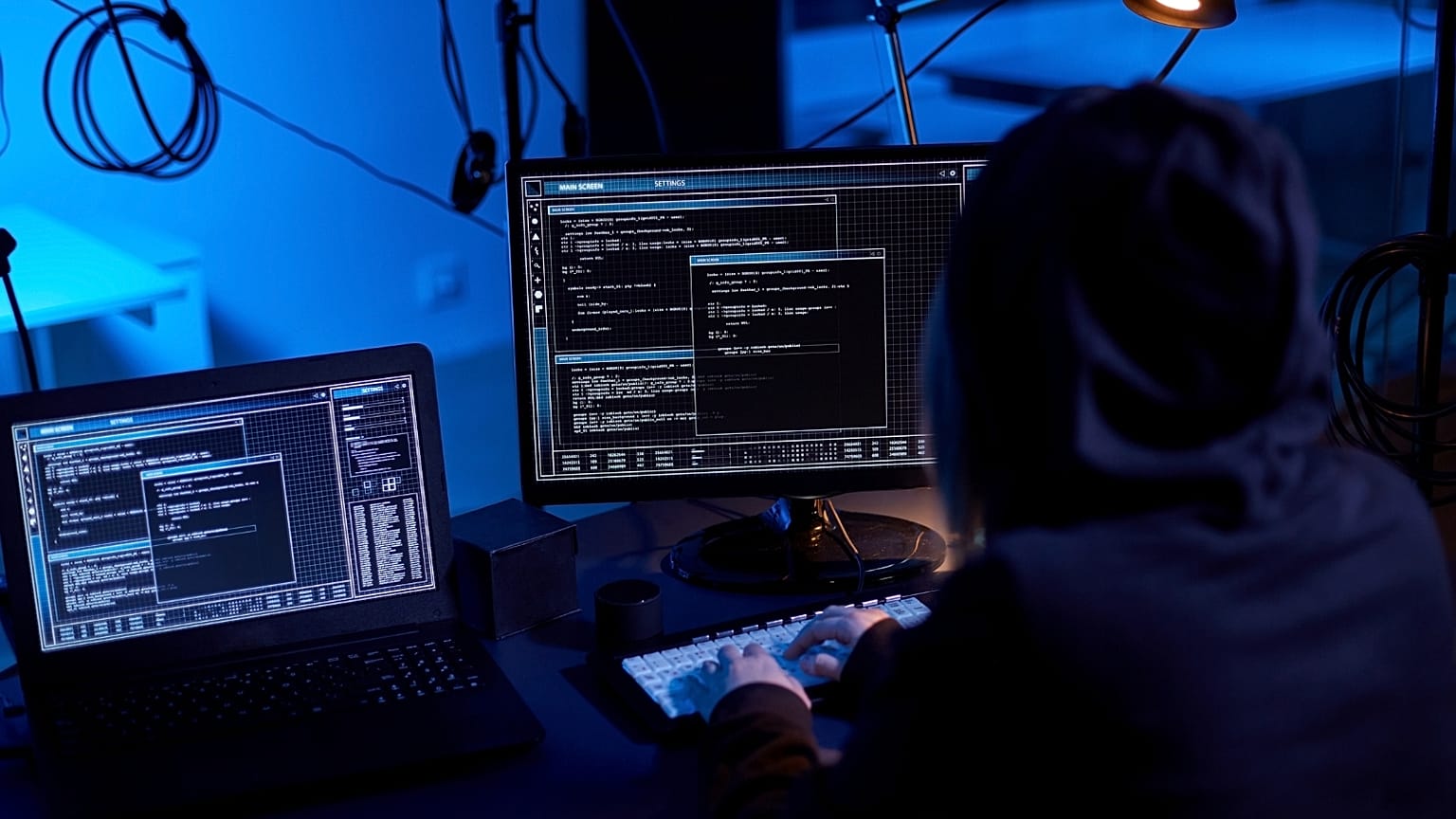 The UK and US announced sanctions against a Chinese company and two people linked to the government.