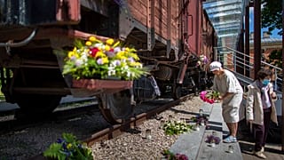 В Литве вспоминают депортированных в Сибирь, 2021 год.