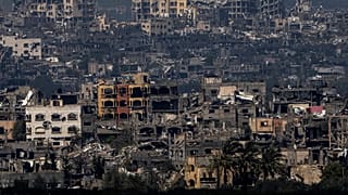 İsrail saldırıları sonucu harabeye dönen Gazze 