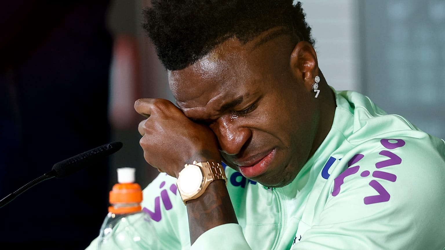 Imagen del jugador brasileño del Real Madrid, Vinicius Júnior.