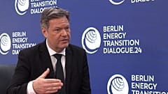 El Vicecanciller alemán y Ministro de Economía y Clima, Robert Habeck