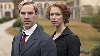 Benedict Cumberbatch and Rebecca Hall in Parade's End