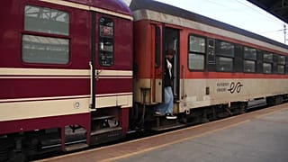 قطار النوم الجديد من بروكسل إلى براغ.