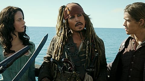 Johnny Depp in 'Dead Men Tell No Tales'
