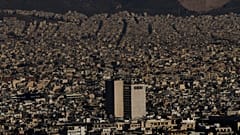 Γενική άποψη της Αθήνας- εικόνα αρχείου