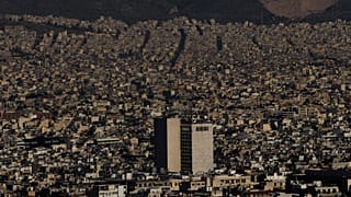 Γενική άποψη της Αθήνας- εικόνα αρχείου