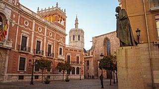 Valencia - pictured here - and its surroundings are some of the best places to visit in Spain during the shoulder season 