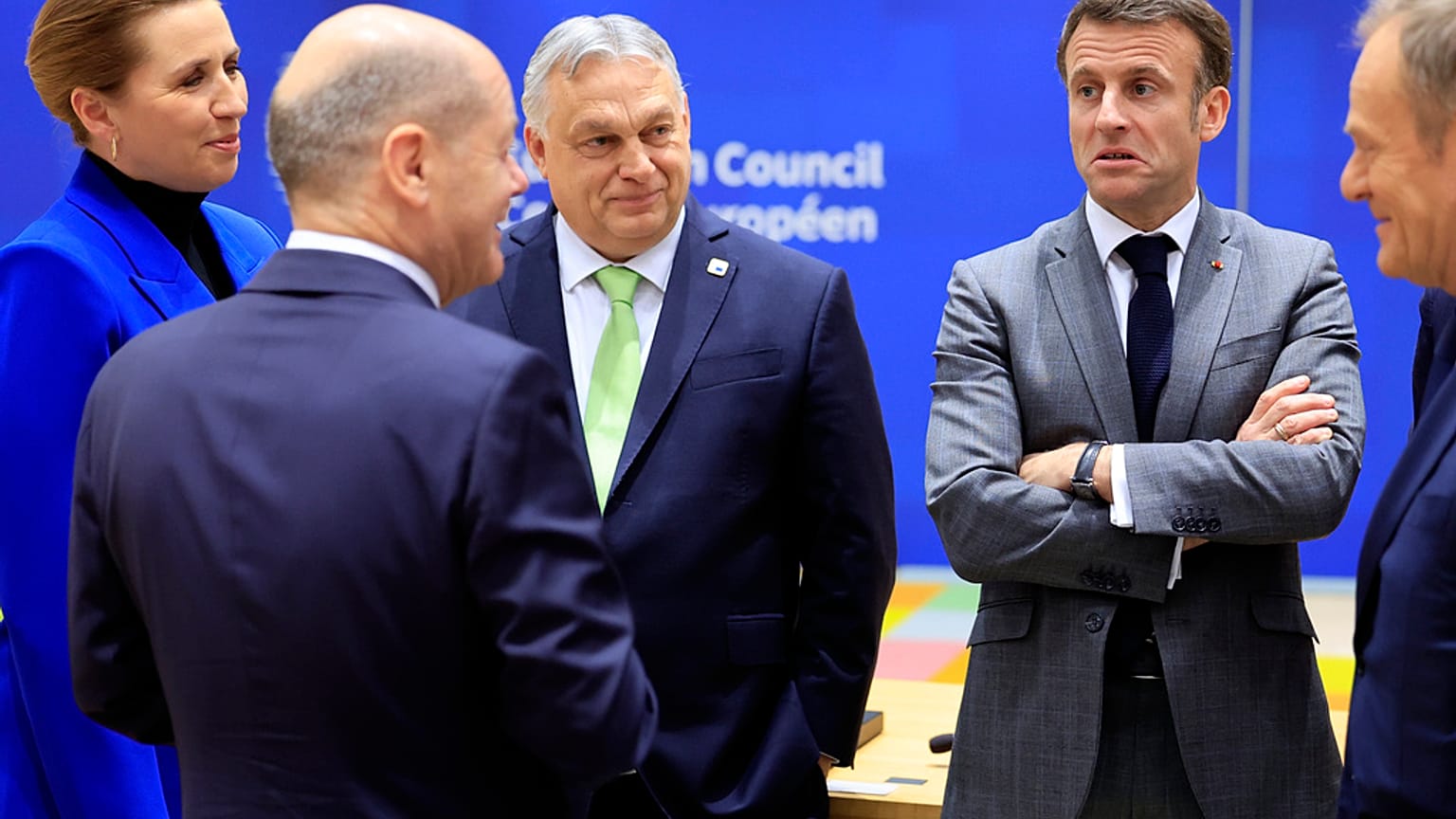 Orbán Viktor a márciusi EU-csúcstalálkozón 
