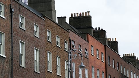 Houses in Dublin.
