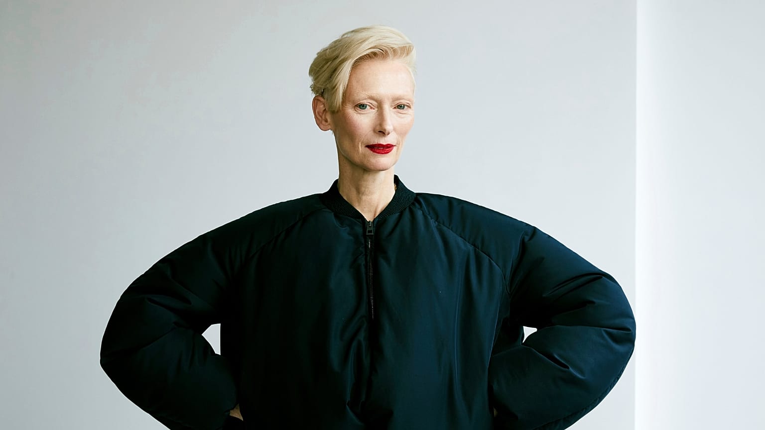 Tilda Swinton poses for a portrait to promote "Problemista" on Tuesday, Feb. 27, 2024, in New York.