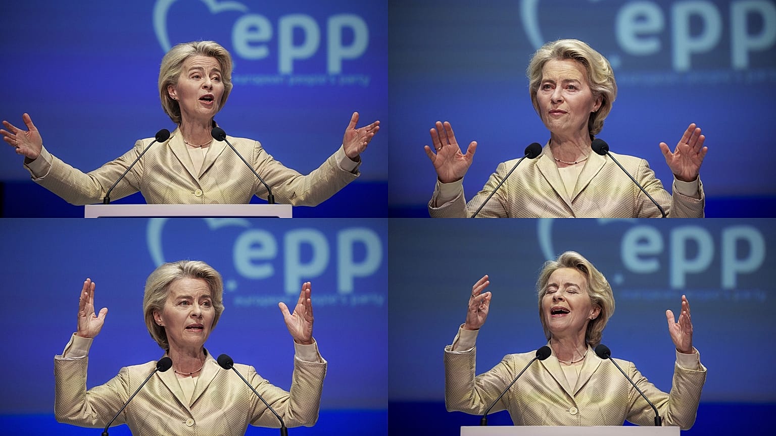 Ursula von der Leyen a été élue Spitzenkandidat du Parti populaire européen.