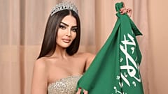 رومي القحطاني - صورة مأخوذة من حساب ملكة جمال السعودية رومي القحطاني على منصة أكس خلال إعلانها المشاركة في مسابقة جمال الكون. 2024/03/26
