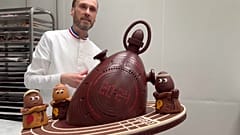 Nicolas Cloiseau mit Olympiaosterei