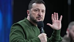 الرئيس الأوكراني فولوديمير زيلينسكي