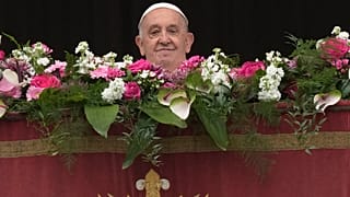 Papa Francesco durante l'Urbi et Orbi