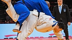 Teddy Riner und  Tatsuru Saito