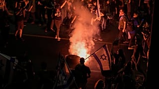 مظاهرات أمام الكنيست في القدس