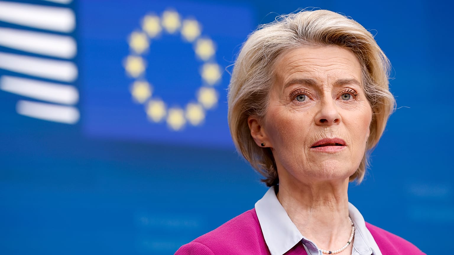 La presidenta de la Comisión Europea, Ursula von der Leyen.